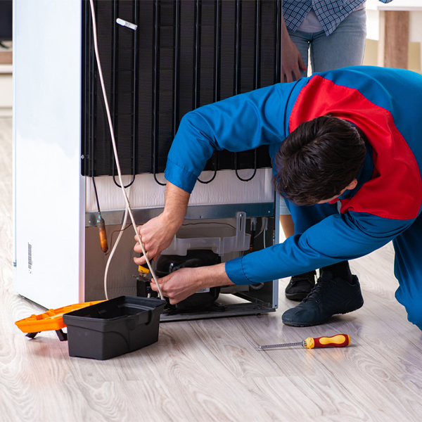 how much do you charge for refrigerator repair services in Copiague NY